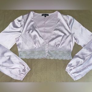 Fashion Nova silky crop